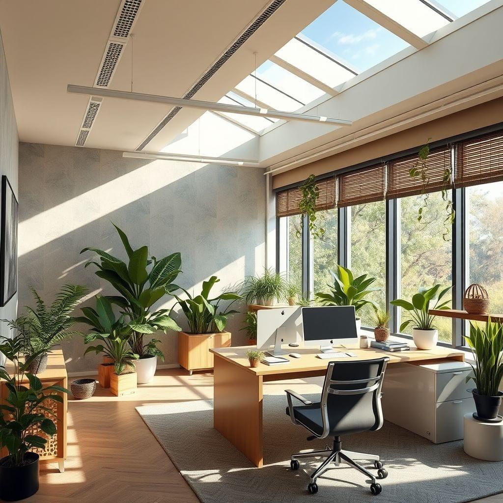 Biophilic Office design example 1
