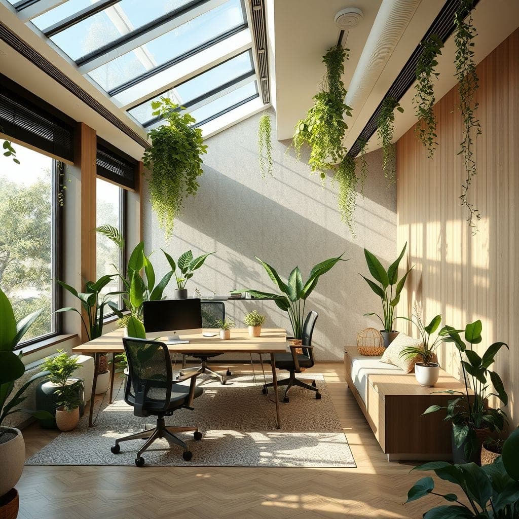 Biophilic Office design example 2