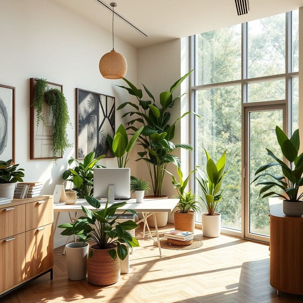 Biophilic Office design example 3