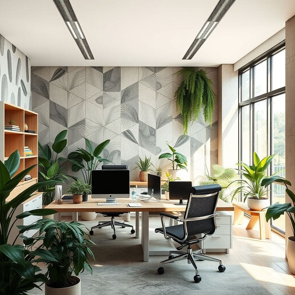 Biophilic Office design example 4