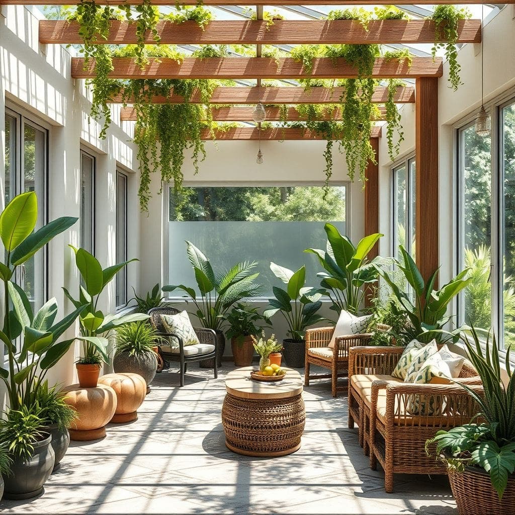 Biophilic Outdoor Patio design example 4