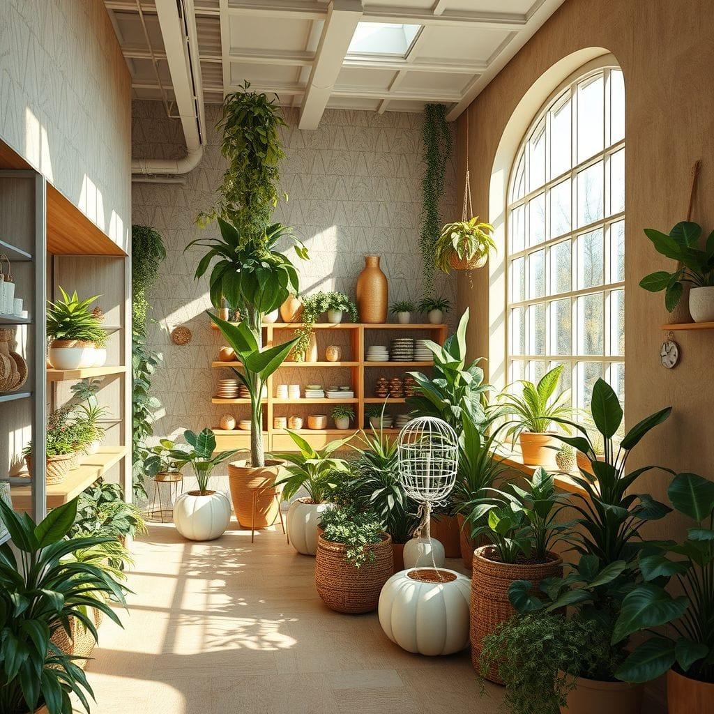 Biophilic Store design example 1