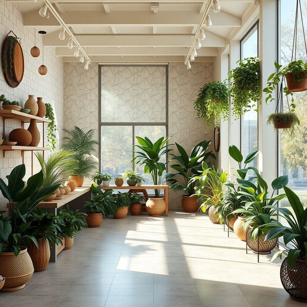 Biophilic Store design example 2