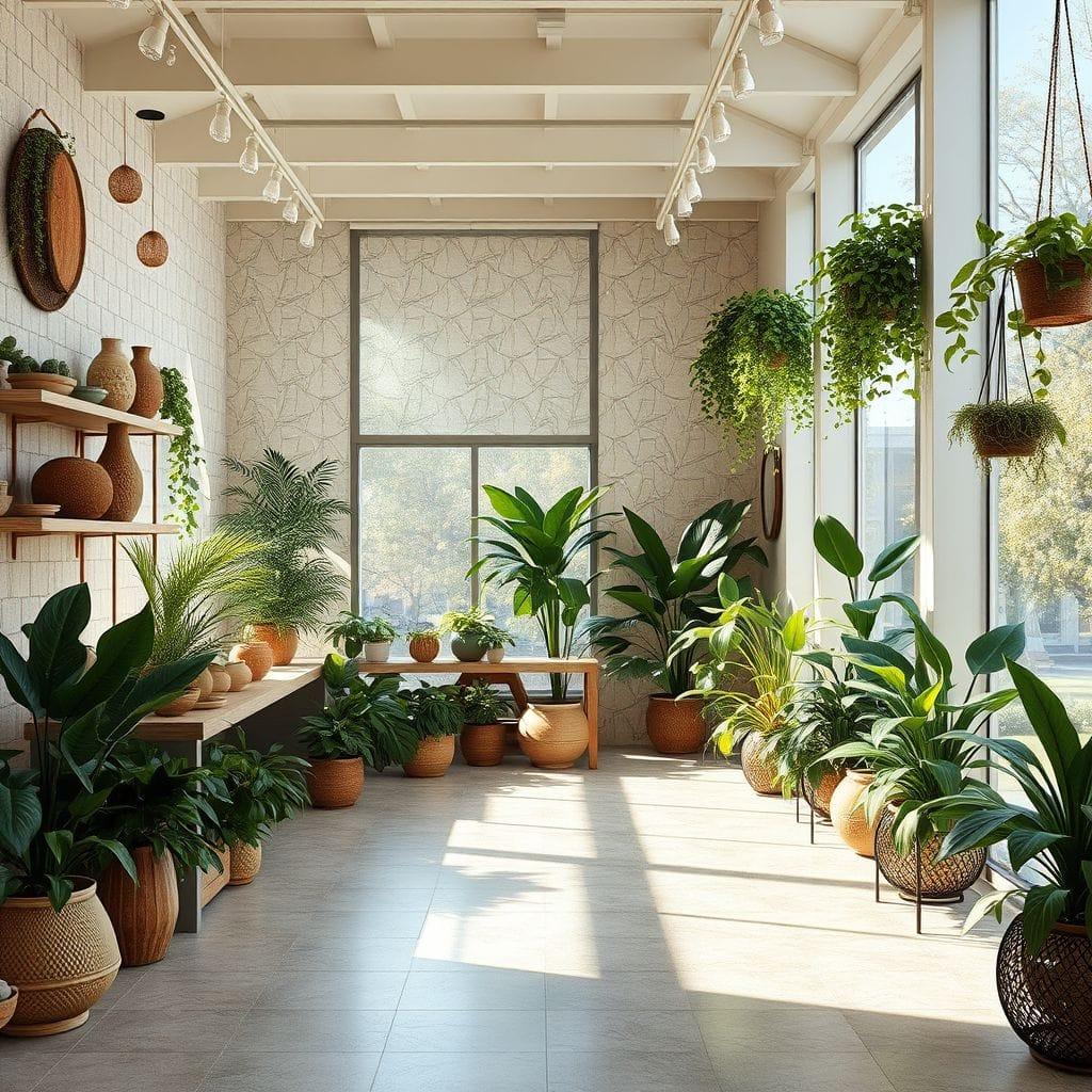 Biophilic Store design example 2