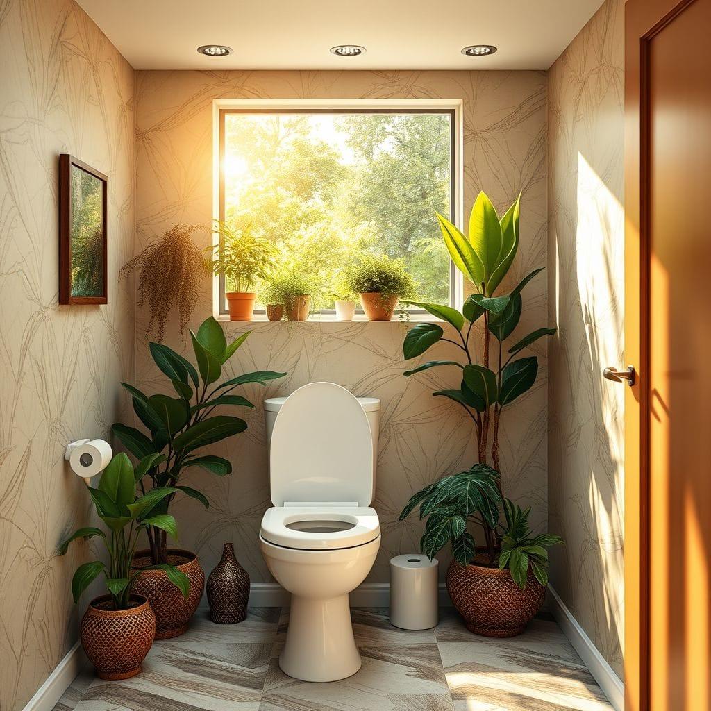 Biophilic Toilet design example 1