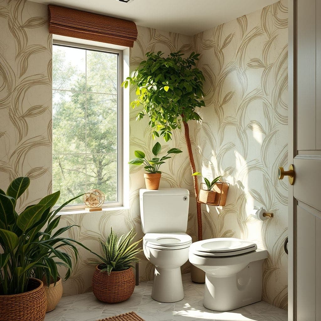 Biophilic Toilet design example 2