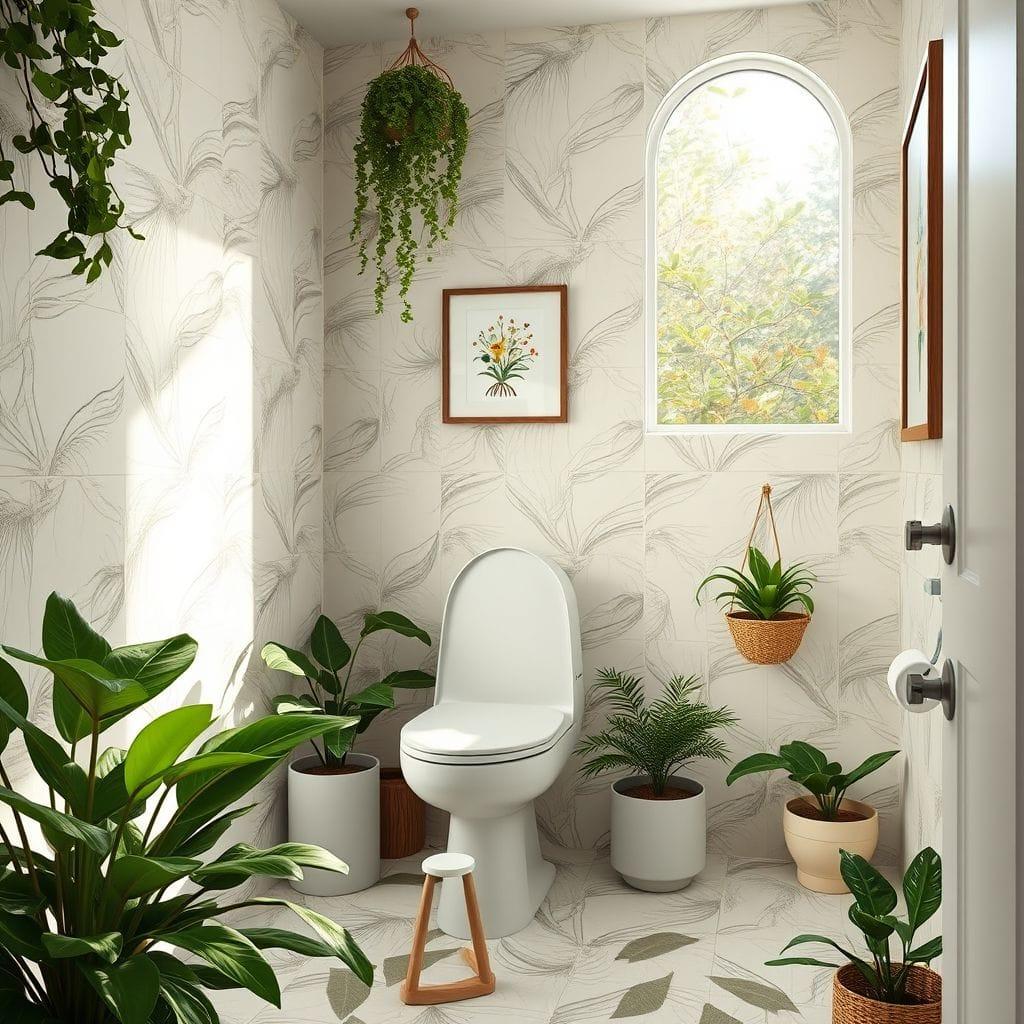 Biophilic Toilet design example 3