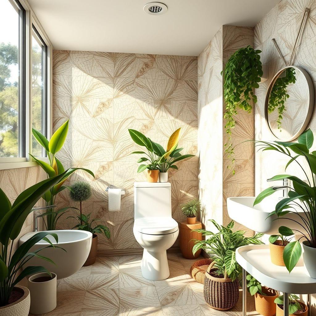 Biophilic Toilet design example 4