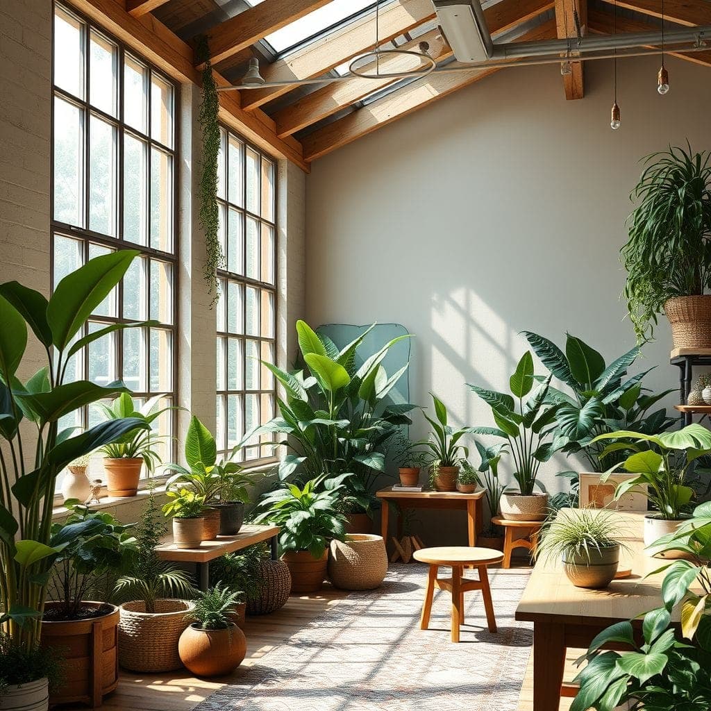 Biophilic Workshop design example 4