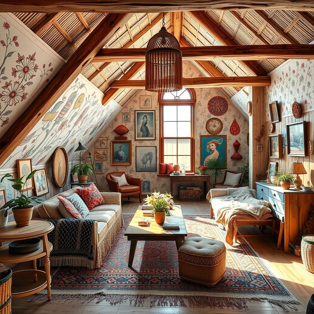 Bohemian Attic design example 2