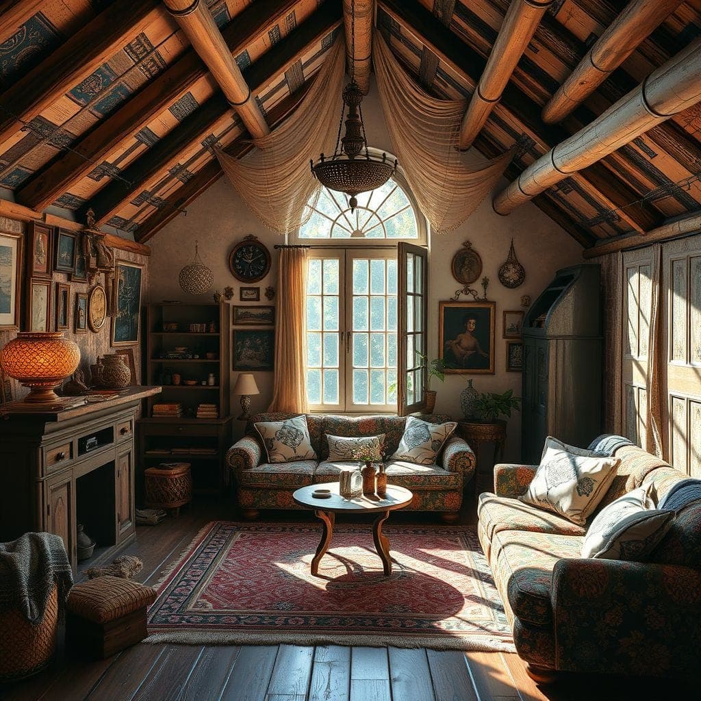 Bohemian Attic design example 3
