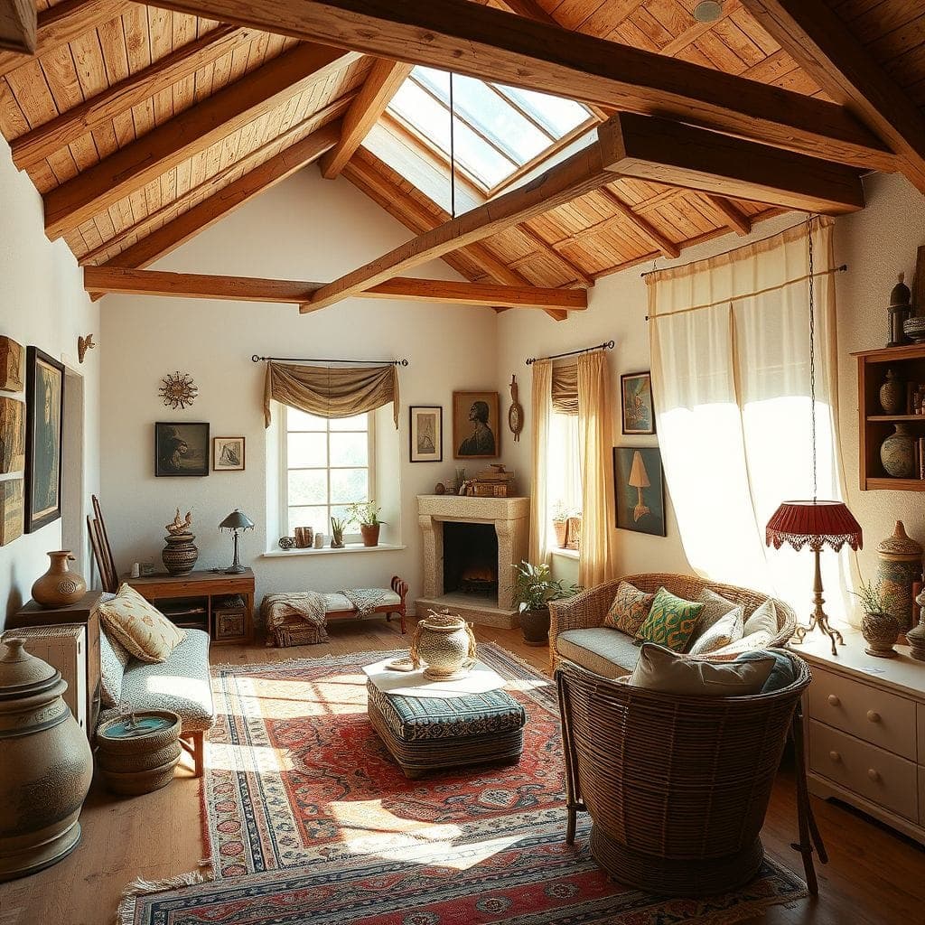 Bohemian Attic design example 4