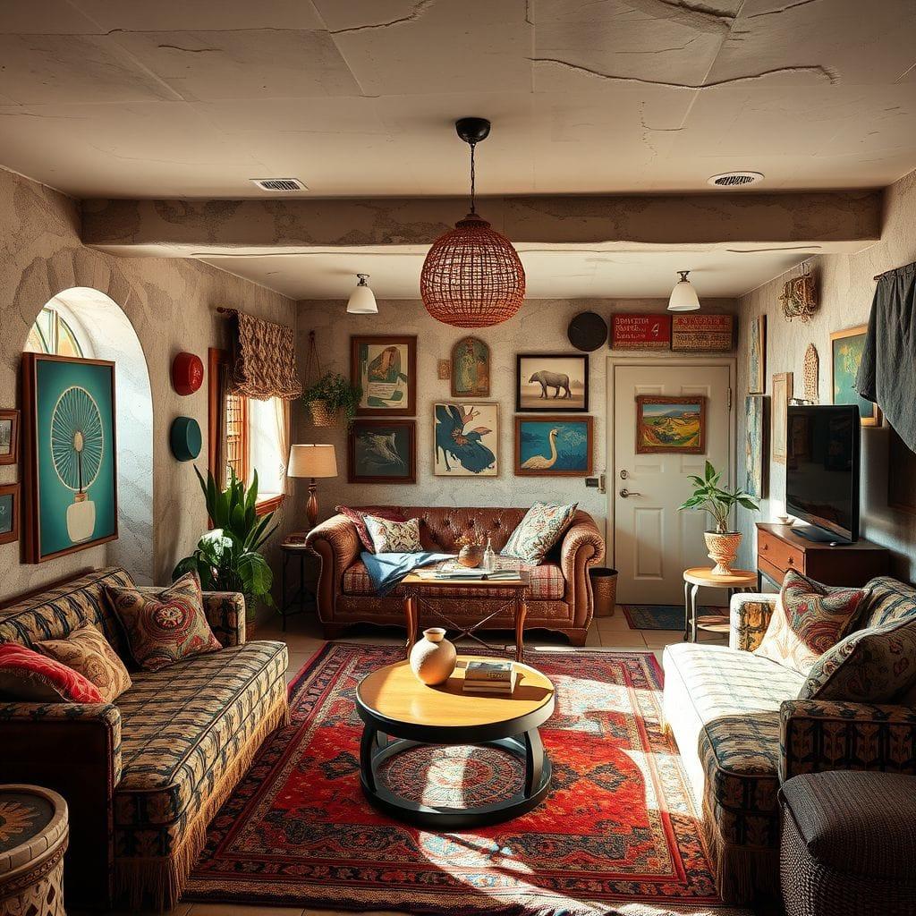 Bohemian Basement design example 3