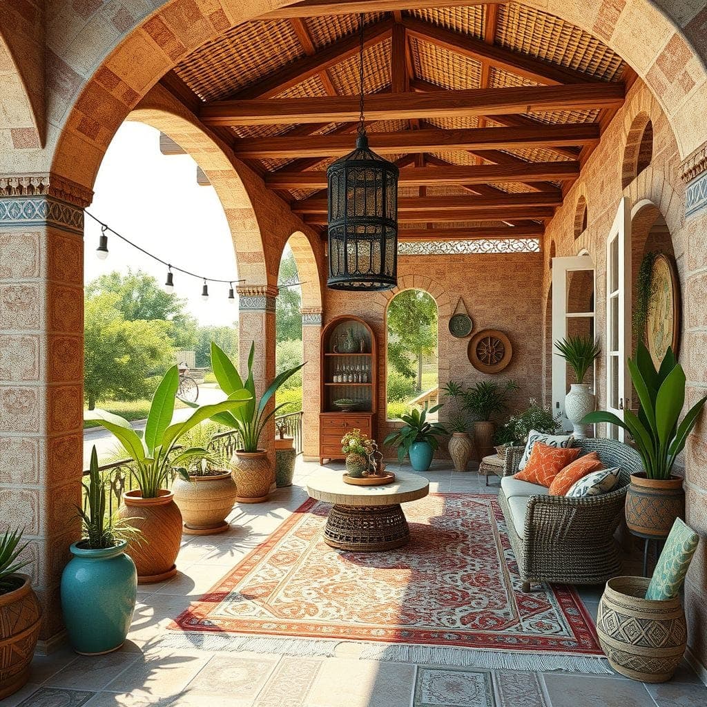 Bohemian Carport design example 3