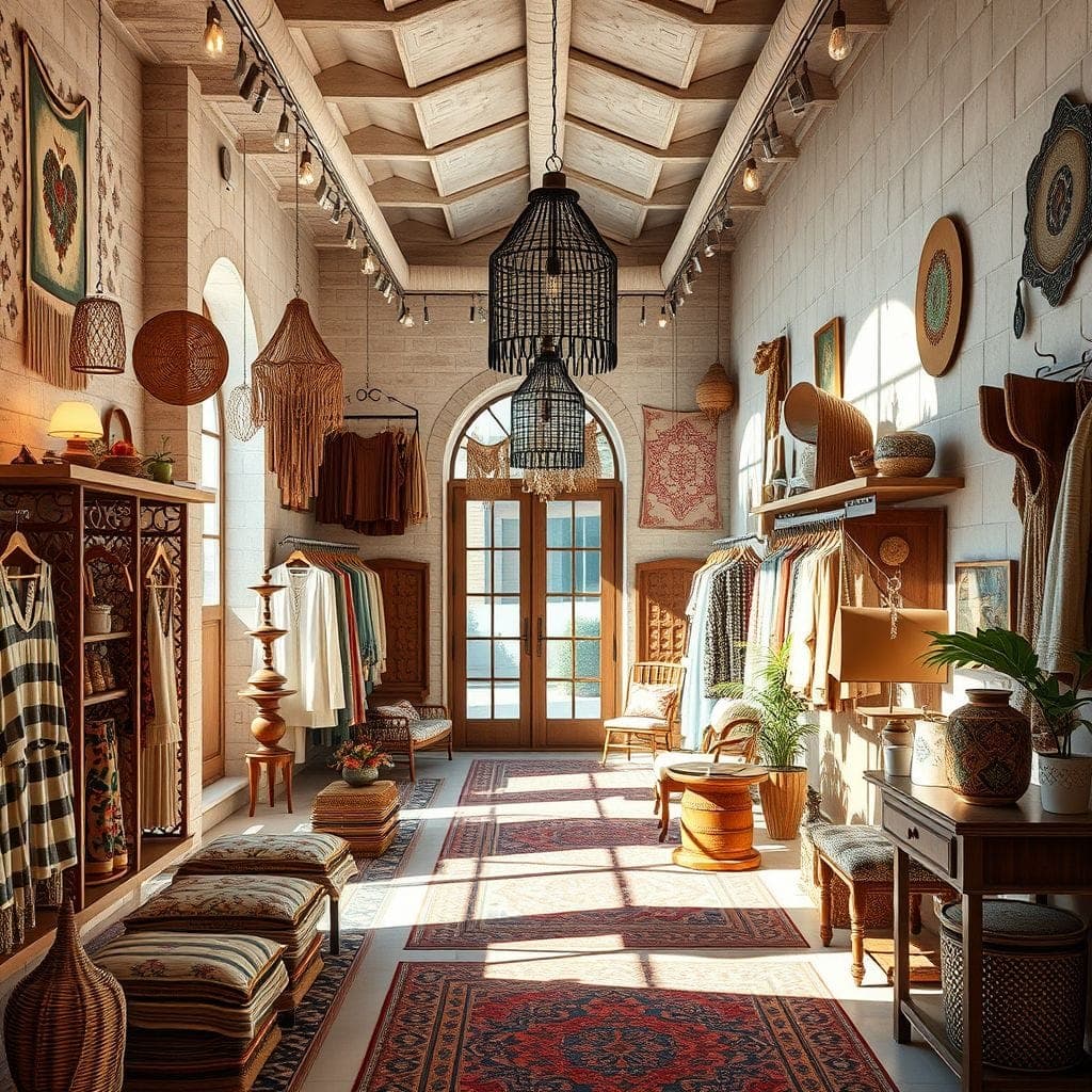 Bohemian Clothing Store design example 2