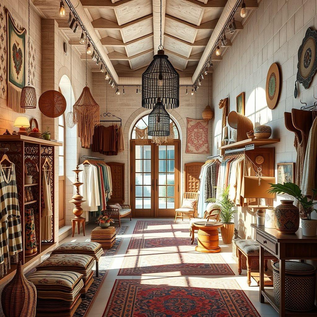 Bohemian Clothing Store design example 2