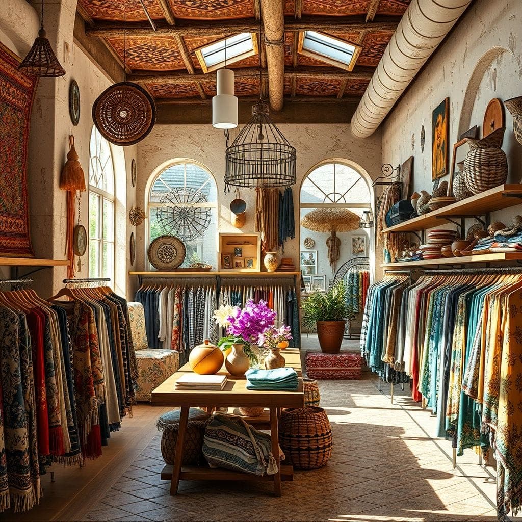 Bohemian Clothing Store design example 3