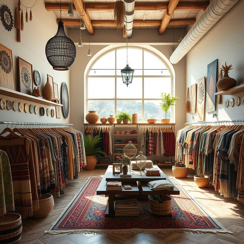 Bohemian Clothing Store design example 4
