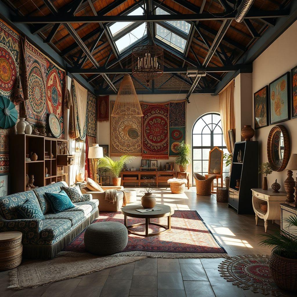 Bohemian Exhibition Space design example 1