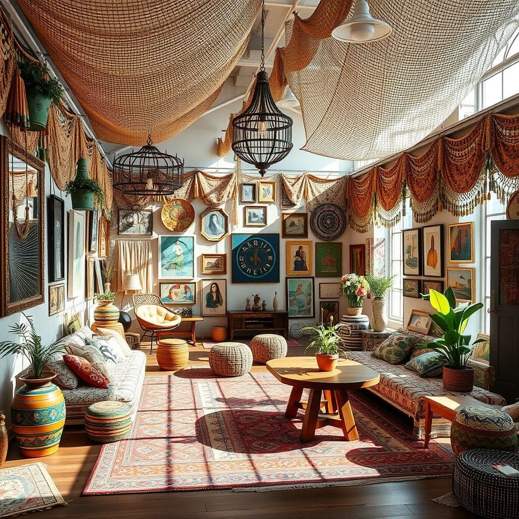 Bohemian Exhibition Space design example 2