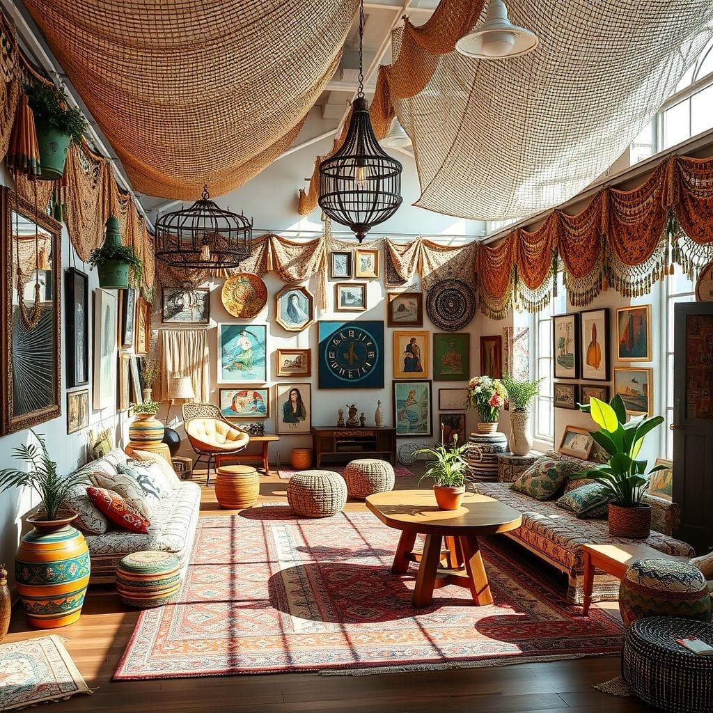 Bohemian Exhibition Space design example 2