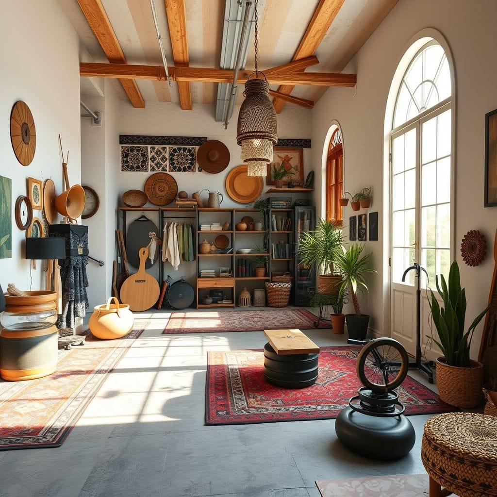 Bohemian Garage Gym design example 3