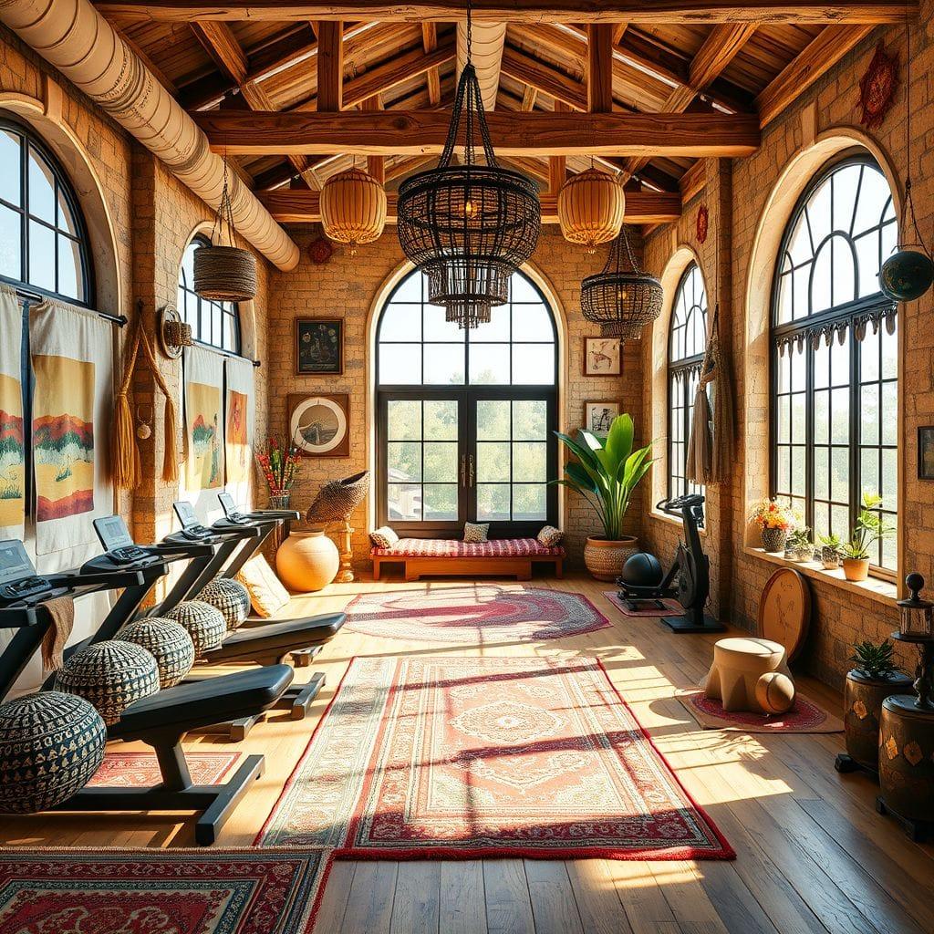 Bohemian Gym design example 4