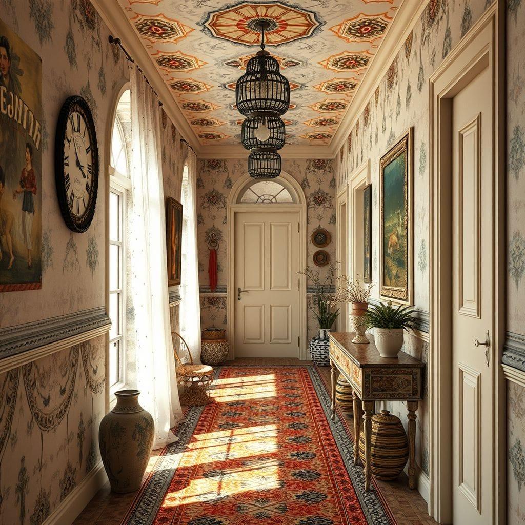 Bohemian Hallway design example 3