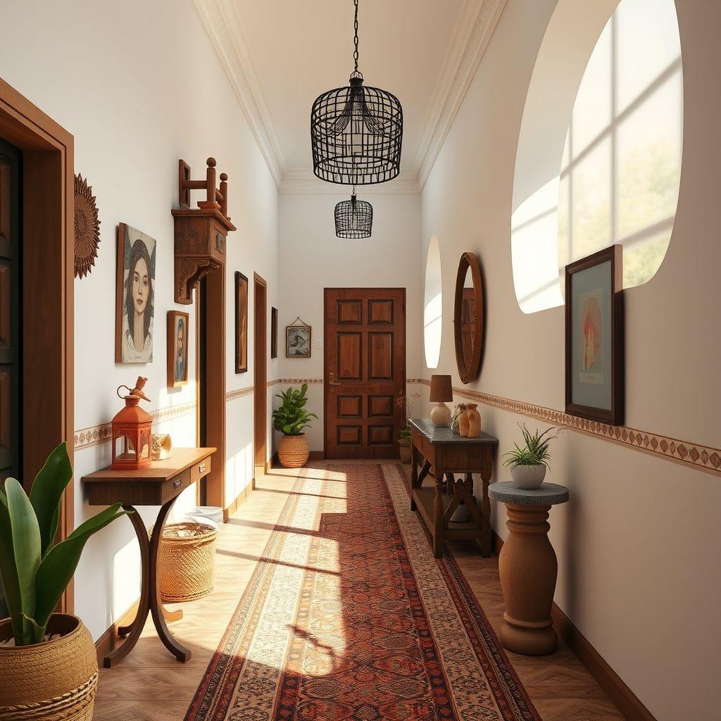 Bohemian Hallway design example 4