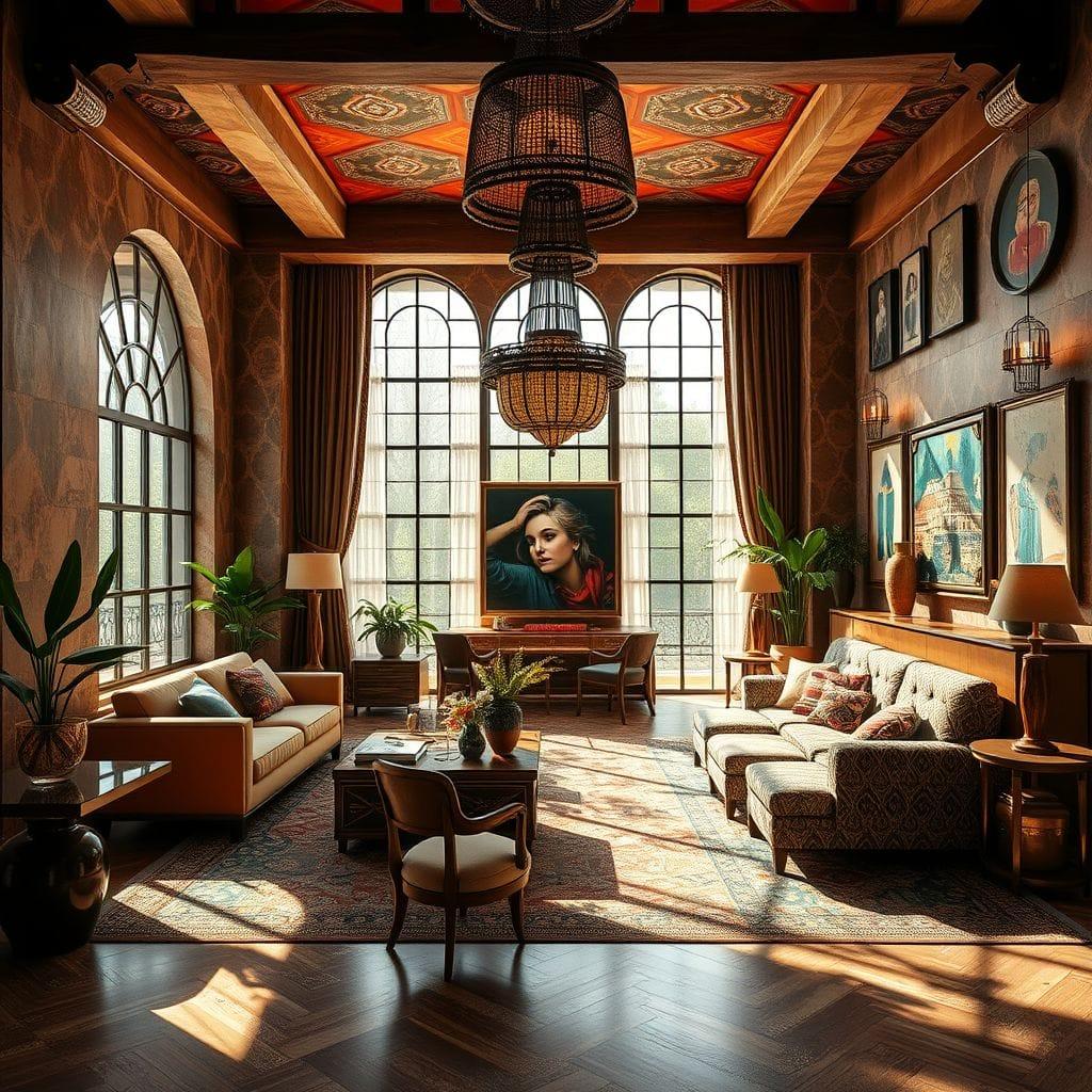 Bohemian Hotel Lobby design example 2