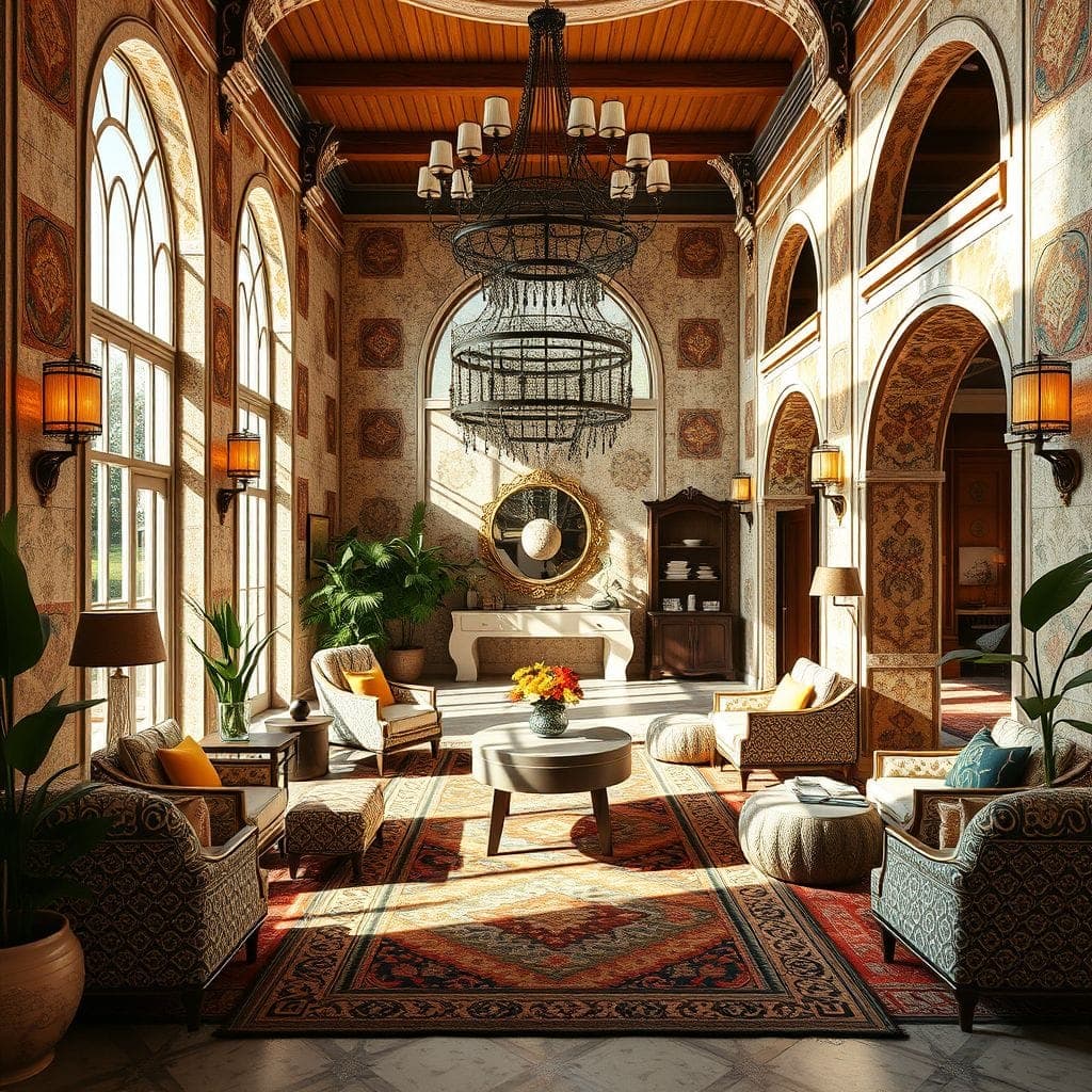 Bohemian Hotel Lobby design example 3