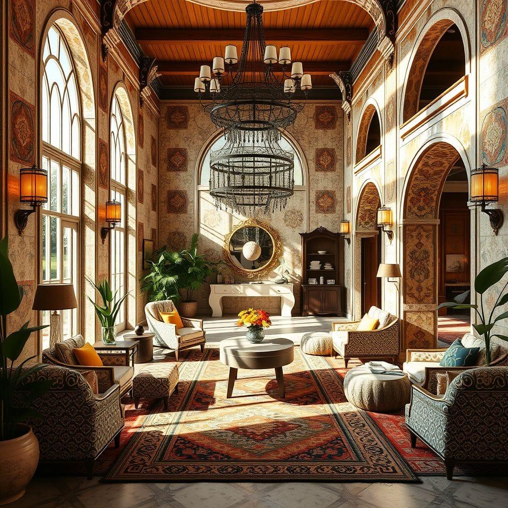 Bohemian Hotel Lobby design example 3