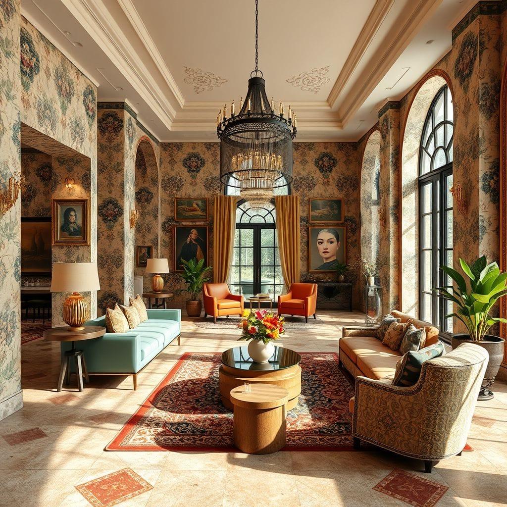 Bohemian Hotel Lobby design example 4