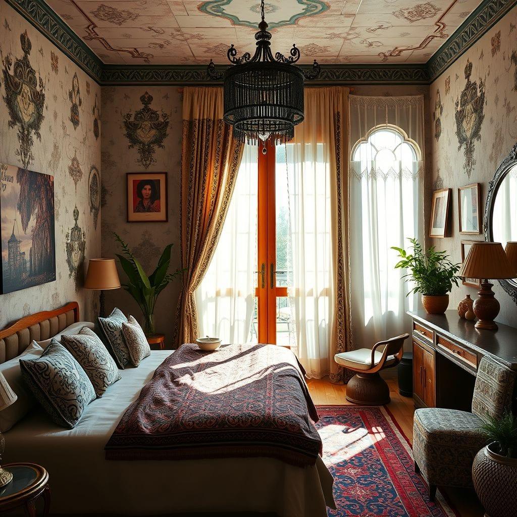 Bohemian Hotel Room design example 2