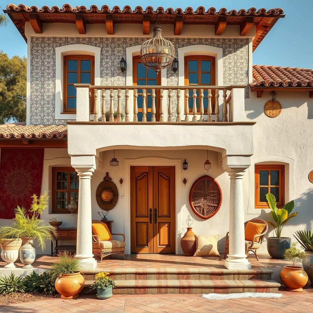 Bohemian House Exterior design example 2