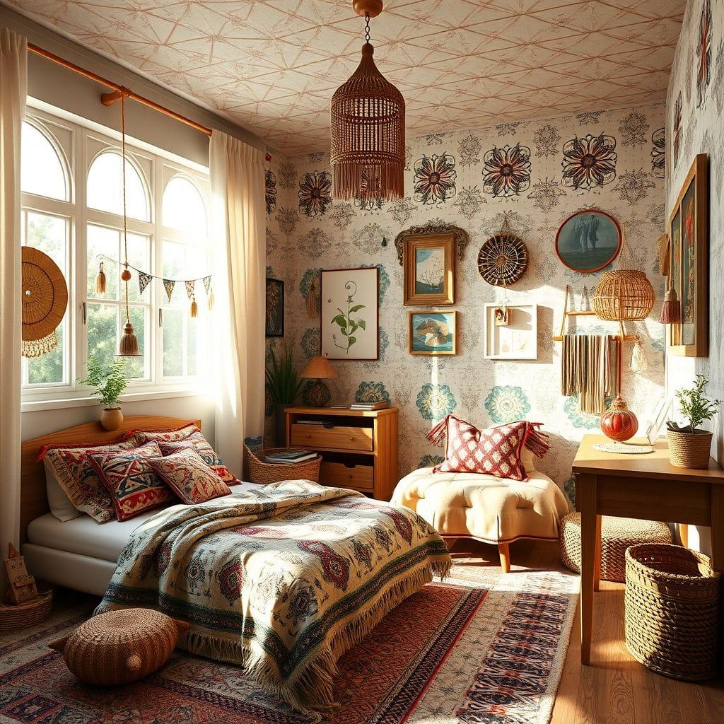 Bohemian Kids Room design example 4