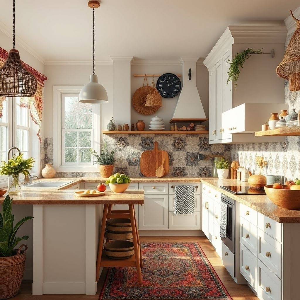 Bohemian Kitchen design example 1