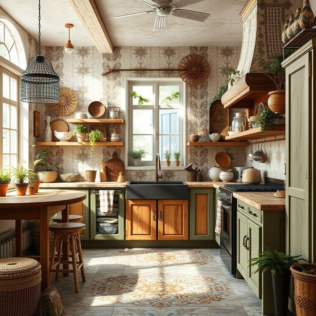 Bohemian Kitchen design example 4