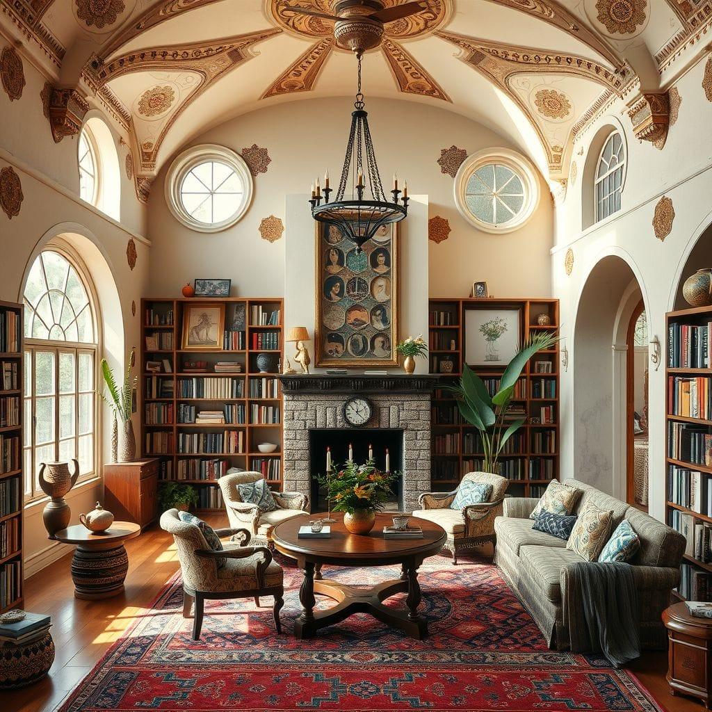 Bohemian Library design example 4