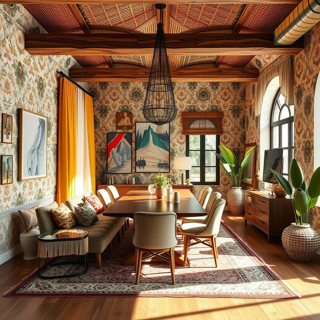 Bohemian Meeting Room design example 2