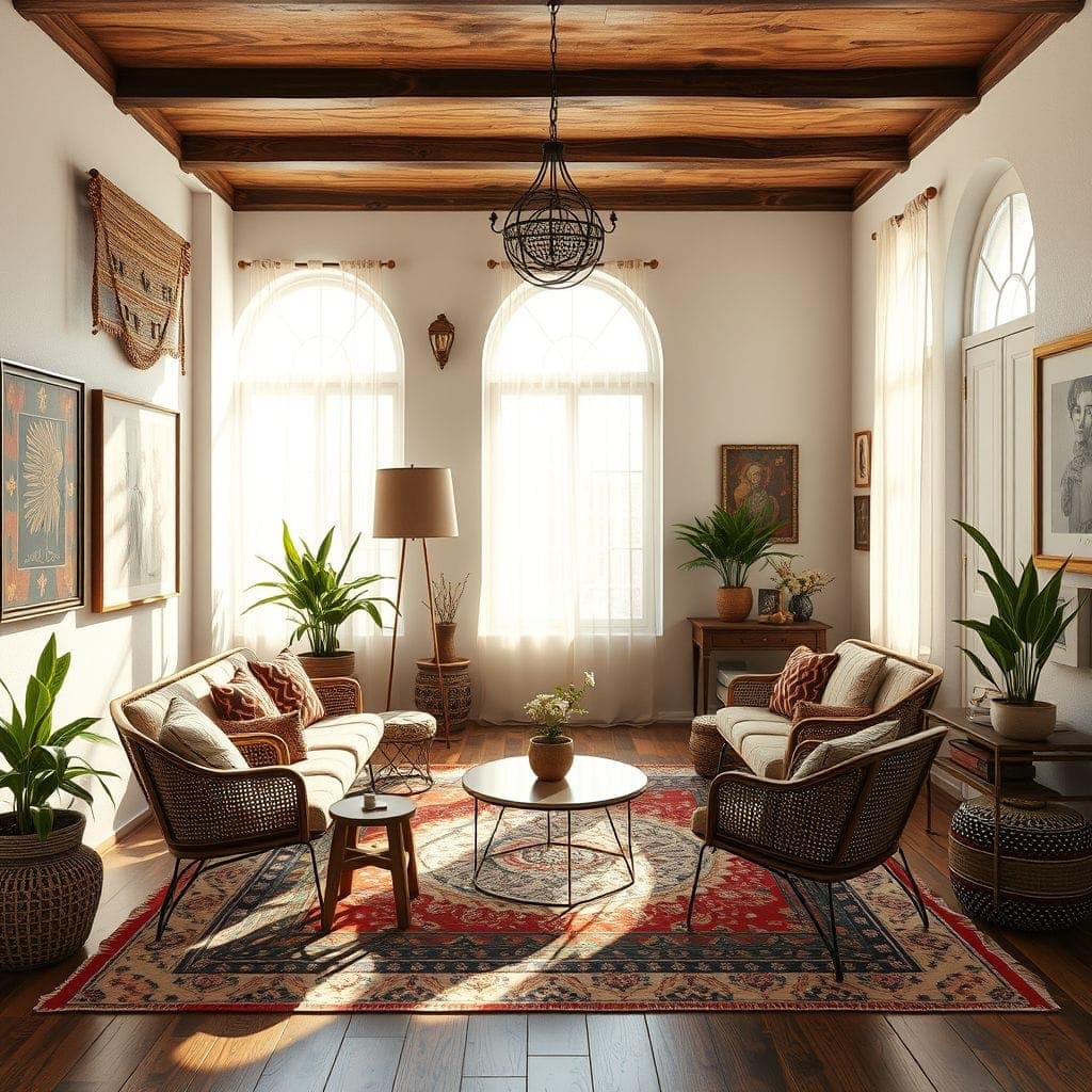 Bohemian Meeting Room design example 4