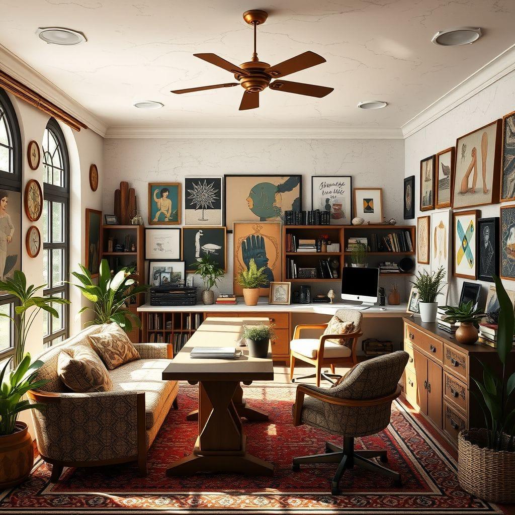 Bohemian Office design example 1