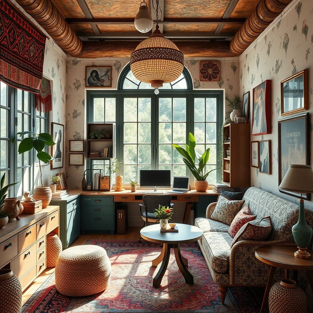 Bohemian Office design example 4