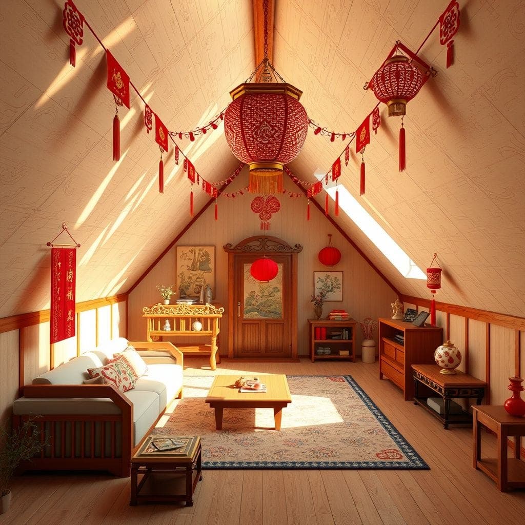 Chinese New Year Attic design example 1