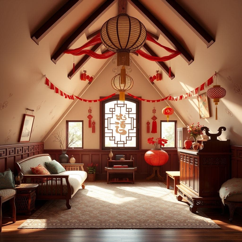Chinese New Year Attic design example 3