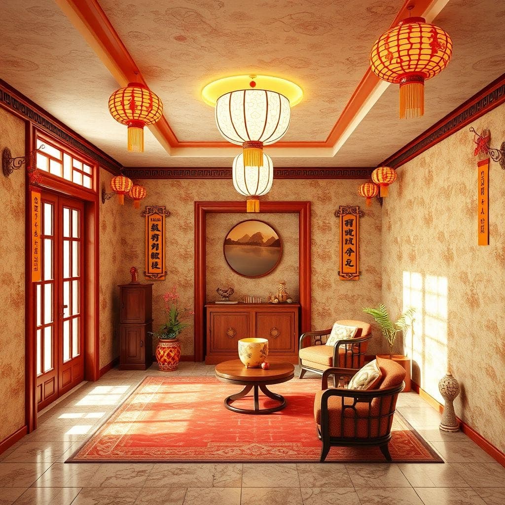 Chinese New Year Basement design example 2