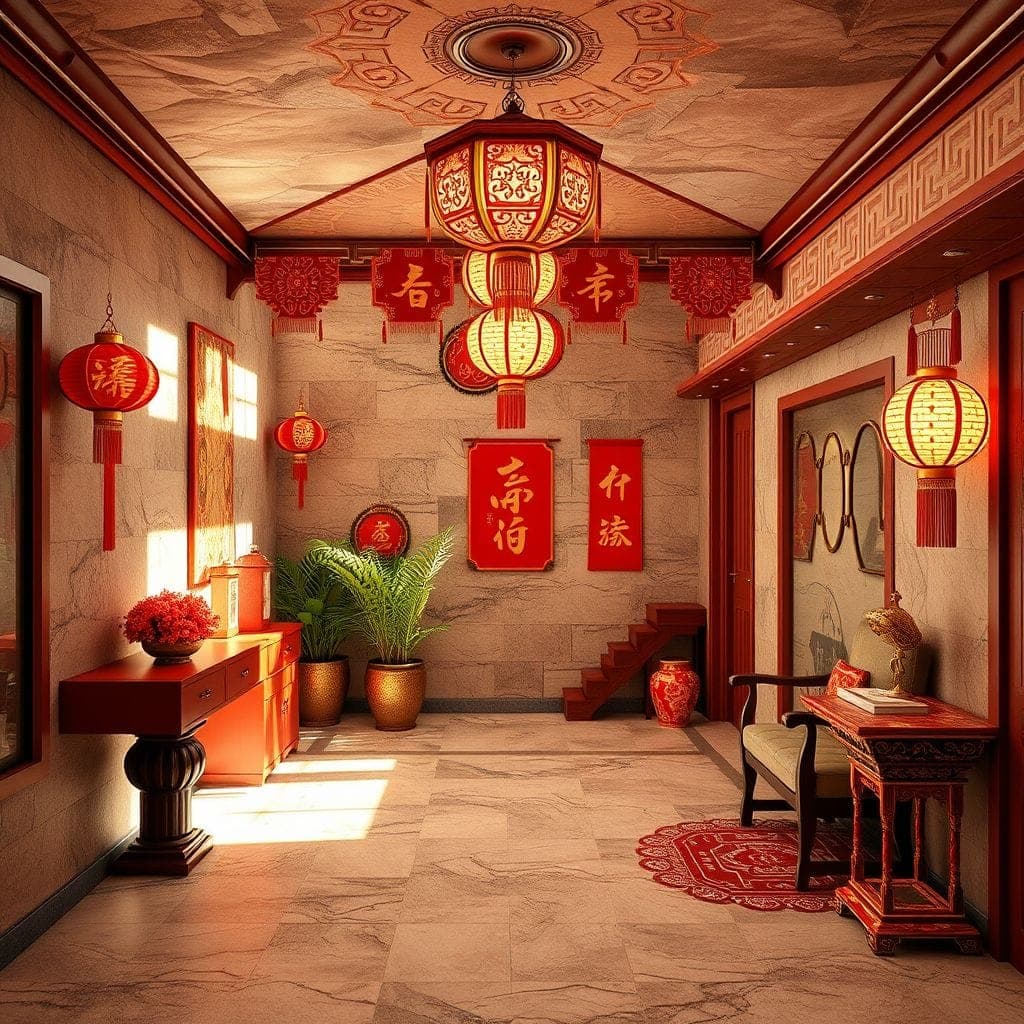 Chinese New Year Basement design example 3