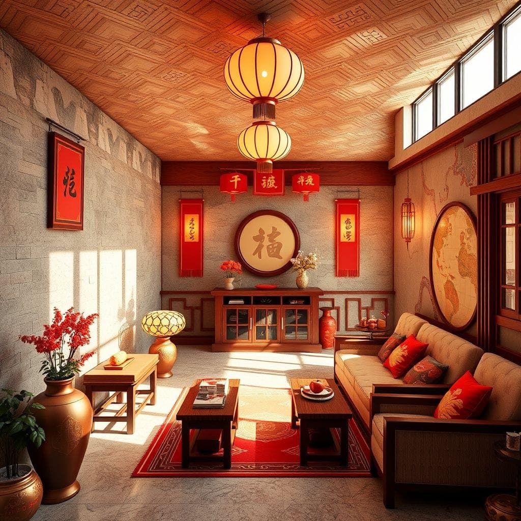 Chinese New Year Basement design example 4