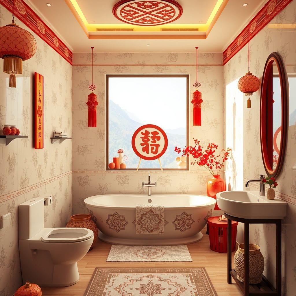 Chinese New Year Bathroom design example 3