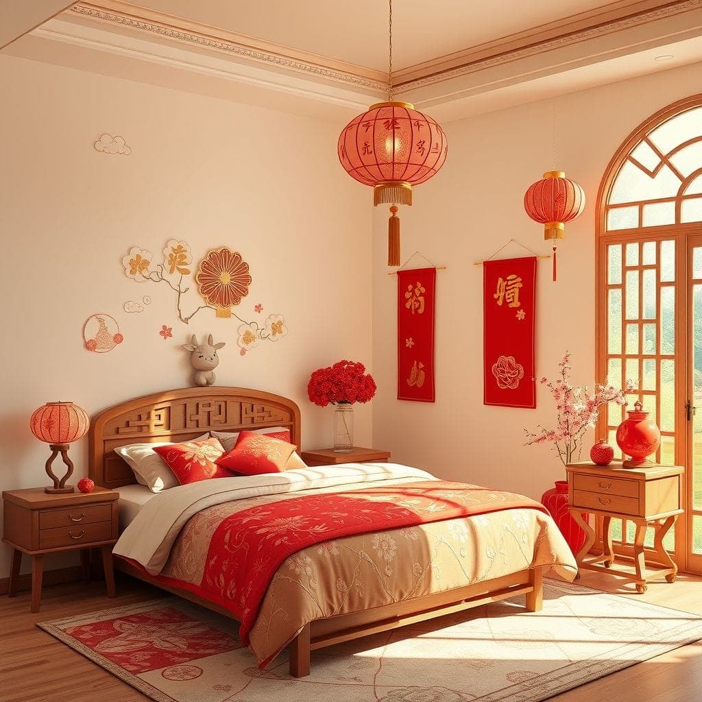 Chinese New Year Bedroom design example 1
